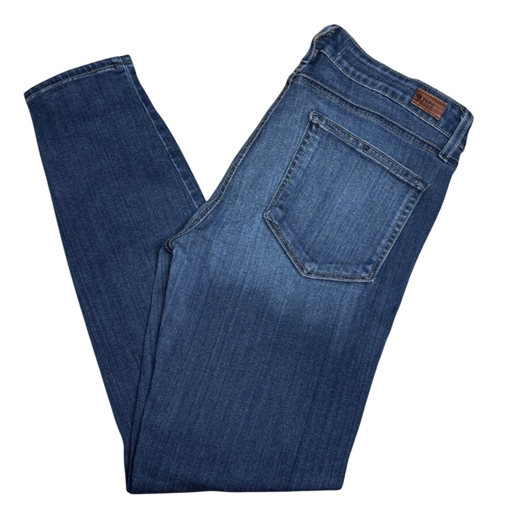 Paige Verdugo Ankle Skinny Jeans Dark Wash Denim Stretch Womens Size 30